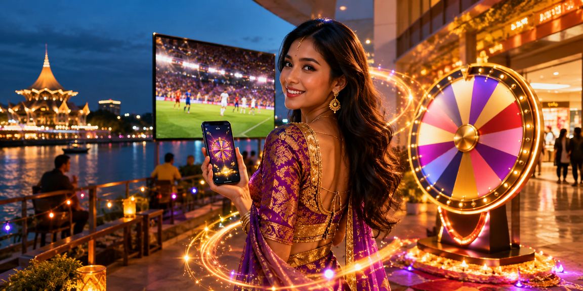 Pemain pertaruhan Sukan Maya menggunakan peranti mudah alih di Malaysia
