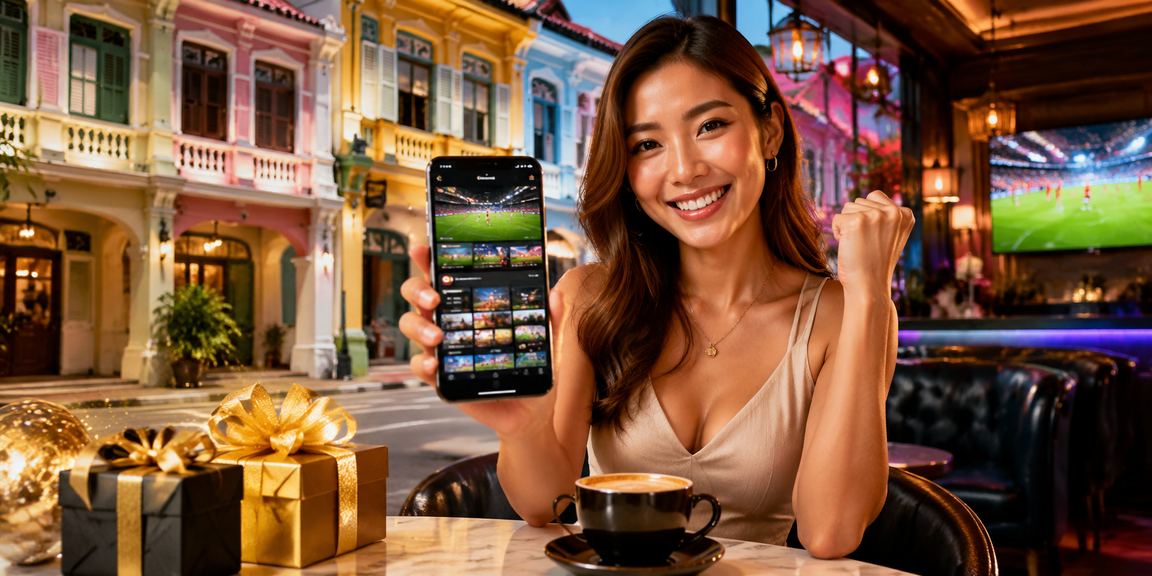 Pengguna Penang melayari bahagian bola sepak pop99 melalui telefon pintar dengan mudah